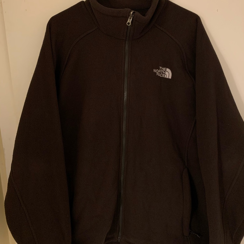 Brown The North Face Fleece Jacket